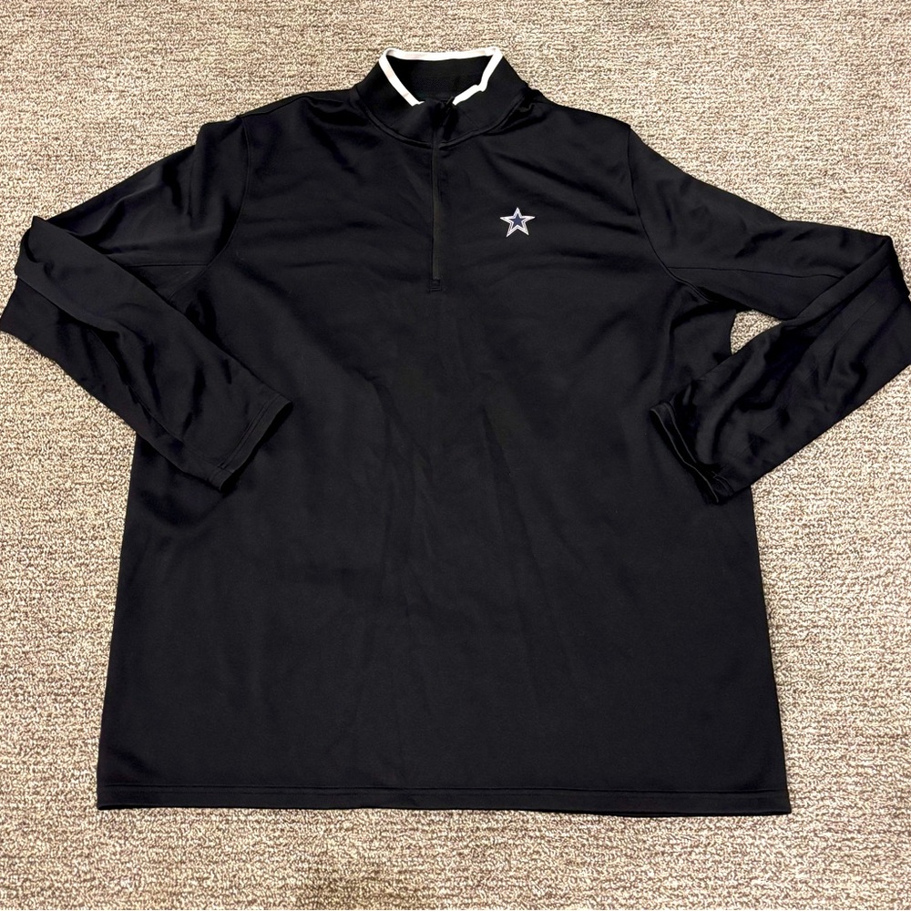 Dallas Cowboys Nike Golf quarter zip. Size XXL.